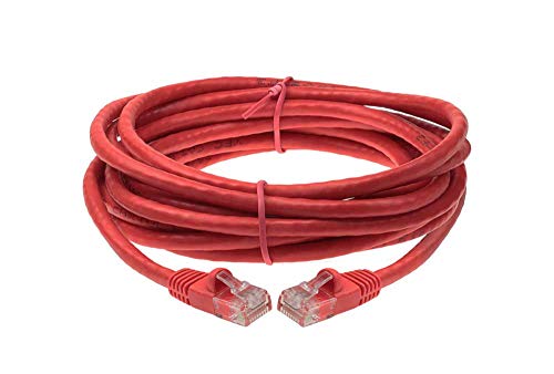 Cable de Red Ethernet Cat 6 UTP 5 pies Rojo miniatura 1