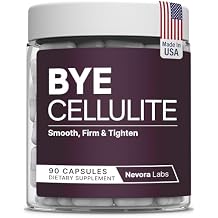 Bye Cellulite Remover for Legs & Body - Anti Cellulite Capsules with Hydrolyzed Collagen - Skin Smoothing Cellulite Treatment Supplement - Support Smooth Skin & Reduce Cellulite - 90 Count