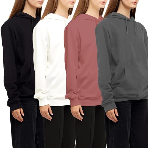 BILLIONHATS Youth Pullover Hoodies for Boys & Girls – Teen Size Bulk Sweatshirts with Kangaroo Pocket2