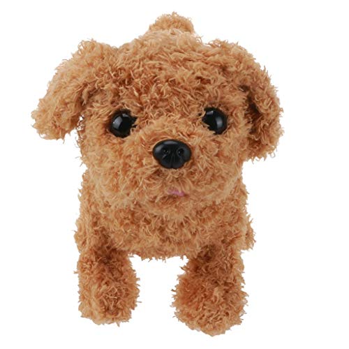 AFROTYE Teddy Electronic Interactive Toy Walking, Barking, Wagging Tail,Stretching Puppy Dog Gifts for Kids & Pets Emotional Support, Toy -Ultra Soft & Realistic - Thumbnail 2