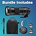 Sigma 150-600mm 5-6.3 Contemporary DG OS HSM Lens for Canon DSLR Cameras USB Dock and Two 64GB SD Card Bundle (7 Items)
