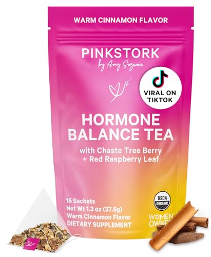 Pink Stork Hormone Balance Tea for Women – Red Raspberry
