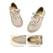 DREAM PAIRS Angie-3 Mary Jane Bailarina Zapatos Planos Correa para Niña Gold...