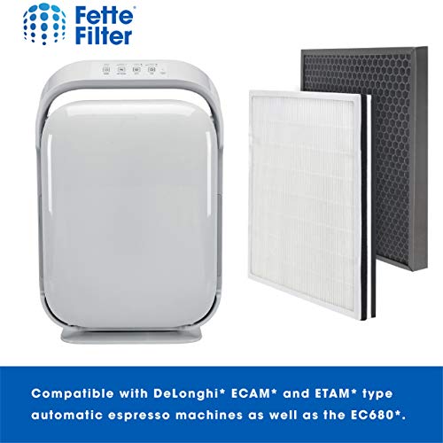 Fette Filter - Flt9200 True Hepa Air Purifier Filter H And Carbon Combo Pack Compatible With Flt9200 For Ac9200 Air Purifier (2 Hepa And 2 Carbon Filters) #TOP4