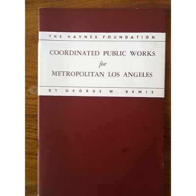 Intergovernmental coordination of public works programs in the Los Angeles metropolitan area,