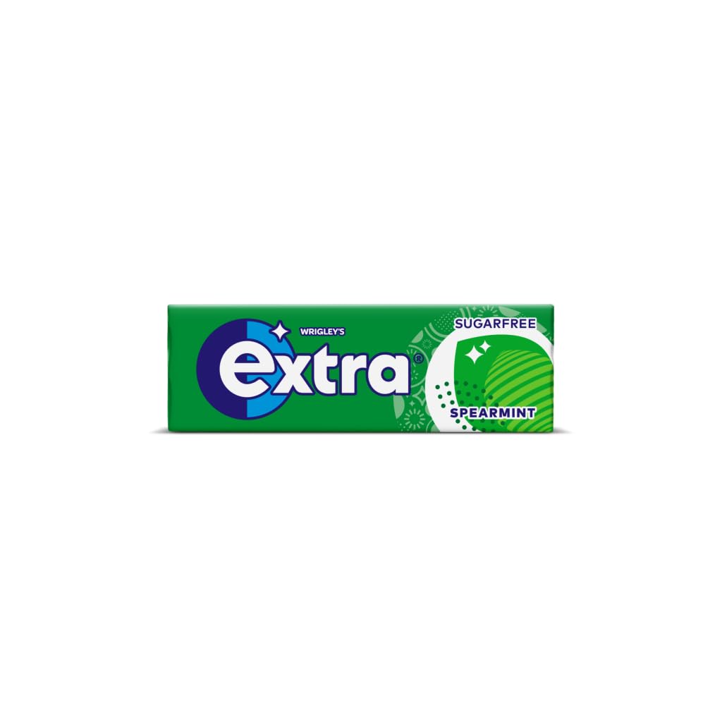 Wrigley's Extra Spearmint Chewing Gum, 10 each