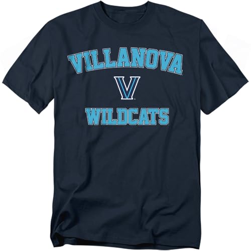 LOGOVISION Villanova University Campus Classic Unisex Adult T Shirt, Navy, Large