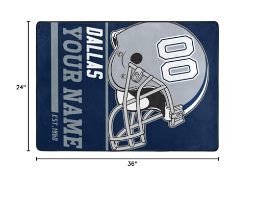 Tapete decorativo personalizado de fútbol miniatura 2