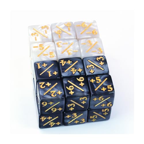 �_�C�X�J�E���^�[ 20�Z�b�g �p�[���d�l ������ +1/+1 (�u���b�N) -1/-1 (�z���C�g) 16mm MTG(�p�[��)