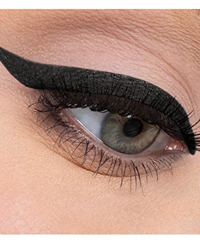 Lorac Front Line Pro Waterproof Eyeliner Pencil, Matte Black| Long Lasting| Makeup Pencil Sharpener | High-Precision #TOP3