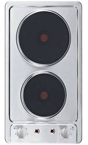 Preisvergleich Produktbild PKM KF-GE-2F Kochfeld Autark Doppelkochplatte Doppelkochfeld Edelstahl