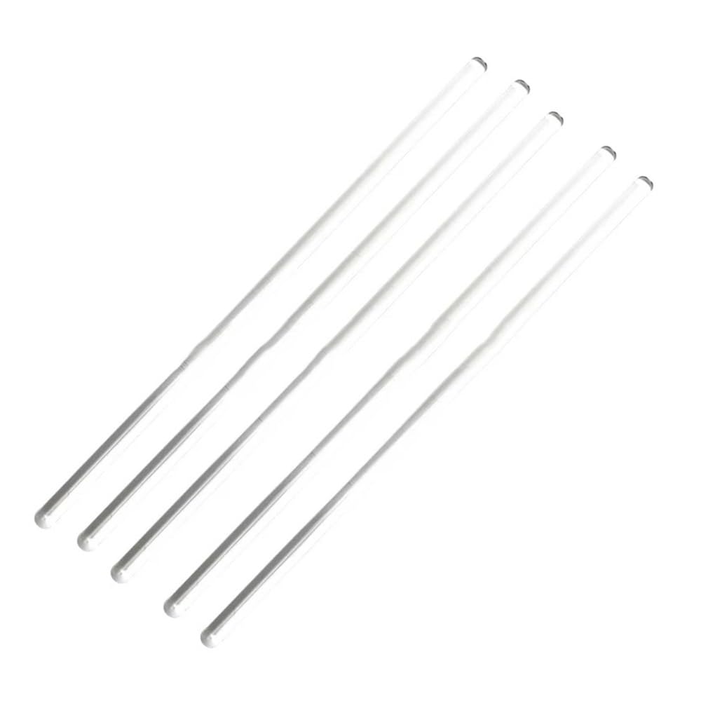 Attrezzature e forniture di laboratorio Bacchette di agitazione in vetro borosilicato da laboratorio, 5 e 10 pezzi, diametro 5/7/8/10 mm, lunghezza 100/150/200/300/350/400