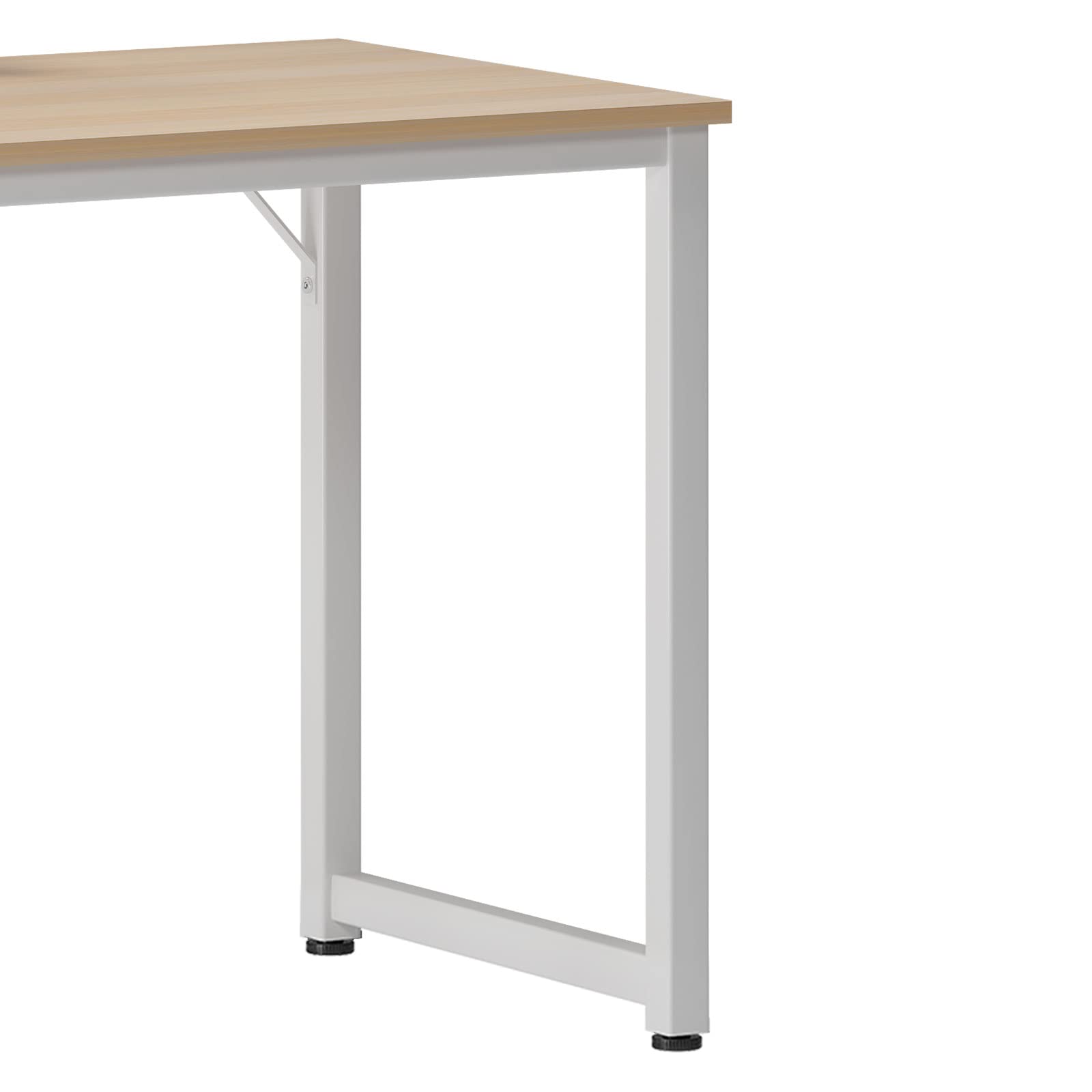 SogesHome Escritorio de Computadora Mesas para Ordenador 80 cm x 40 cm Escritorios Muebles de Oficina Mesa de Mesa de Oficina de Madera y Acero