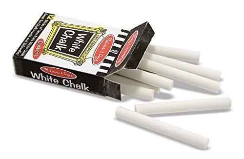 MELISSA & DOUG White Chalk 12 Pack, 12 CT