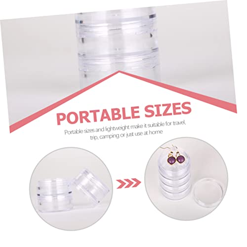 DOITOOL 15 Conjuntos Para Frasco De Cosméticos De Maquiagem Loção Facial Portátil Viagem Vazio Desta