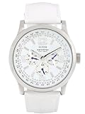 Guess White Leather Mens Watch U95101G3