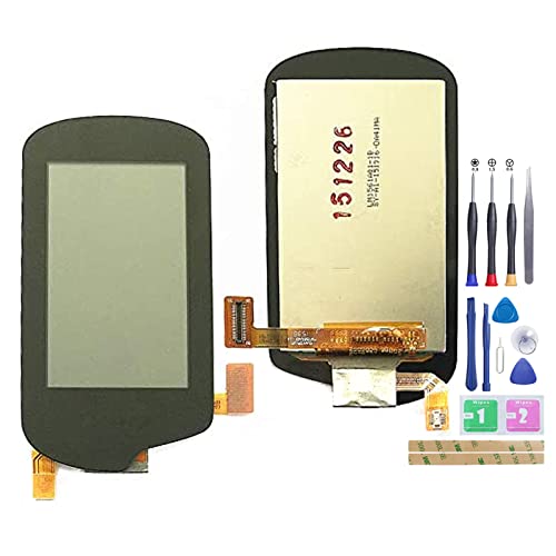 Jinyan LCD Screen for GAR-MIN Oregon 650t Handheld GPS LCD Display + Touch Screen Bicycle GPS Replacement (Black)