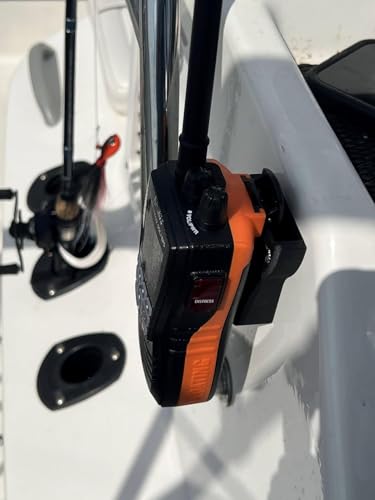 Handheld VHF Radio Holder fits Cobra HH600, HH350, Icom M73, M94D, Standard Horizon HX280s and Other radios with Clips up to 1.2
