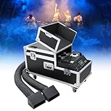 Low Lying Fog Machine, 3000W Fog Machine with DMX Remote Control Professional fog machine Water Based Fog Machine, Perfect for Wedding, Halloween, Party and Smoke Stage Effect