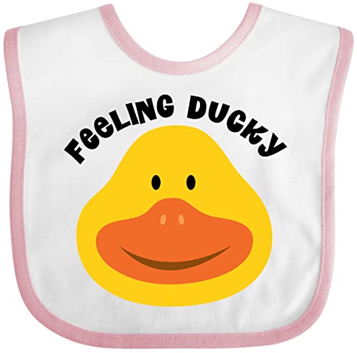 inktastic Duck Feeling Ducky Baby Bib