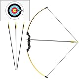 🏹 Set besteht von: Bogen + 4 Pfeile und 2 Zielauflagen aus Papir.