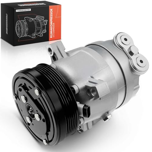 Frankberg Compresor de aire acondicionado con embrague Compatible con Astra F T92 Astra F Cabriolet T92 Astra F Caravan T92 Astra F CC T92 Calibra A C89 Vectra A J89incl. aceite premezclado