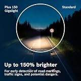 Bosch H4 (472) Plus 150 Gigalight Halogen Headlight Bulbs, 12 V 60/55 W - 6