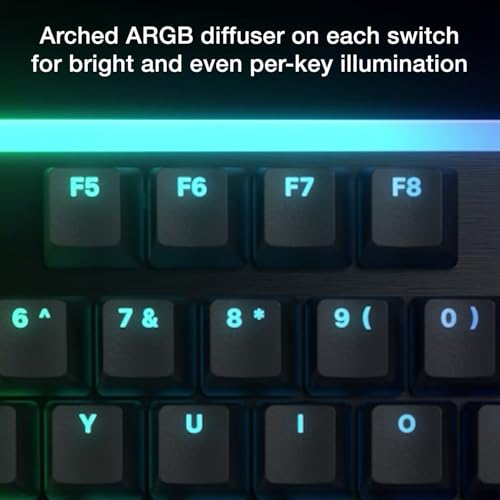 Image of be quiet! Light Mount Mechanical Keyboard | Linear | Hot-Swappable Lubricated Silent Switches | 3D Media Wheel | ARGB Keyboard | Quality PBT Double-Shot Keycaps | Programmable | BT003US