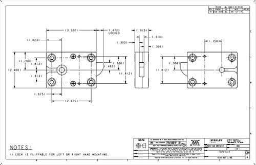 Sargent & Greenleaf 1004-102 Spinblocker Bolt Electronic Safe Lock thumb #4