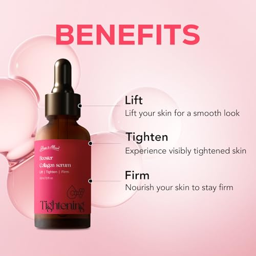 Olivia and Allison Olivia & Allison Hydrolyzed Collagen Serum 1.0 fl oz - With Panthenol + Hyaluronic Acid for Firming & Skin Barrier Support