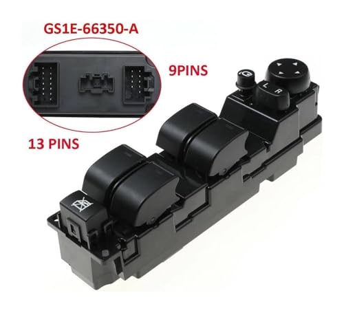 Interrupteur commande vitre électrique de remplacement pour Mazda 6 GH - 2