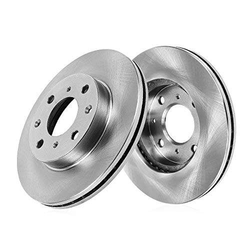 Callahan CRK12015 FRONT Premium Grade OE [2] Rotors Set [ fit Chevy Aveo Optra Spark Pontiac G3 Wave ]