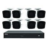 LaView 8 Channel 5MP Business and Home Security Cameras System 1TB HDD Surveillance DVR with 8 5MP Color Night Vision Bullet Cameras
