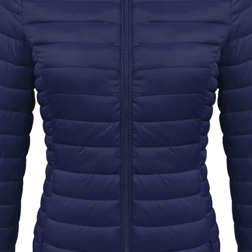 JEsilunmaMY Women's Packable Removable Hood Puffer Jacket Full-Zip Slim Short Down Jacket Insulated Quilted Warm Winter Coat4
