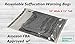 Secure Seal Self-Sealing Suffocation Warning Poly Bags 10x15 Inches | Clear Packaging Bags with Adhesive Strip | Ideal for FBA, Storage, Retail (Pack of 10)