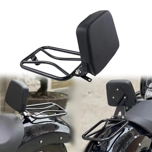 Coussin Dossier Pilote Ergonomique et Sissy Bar Rigide pour BMW R18