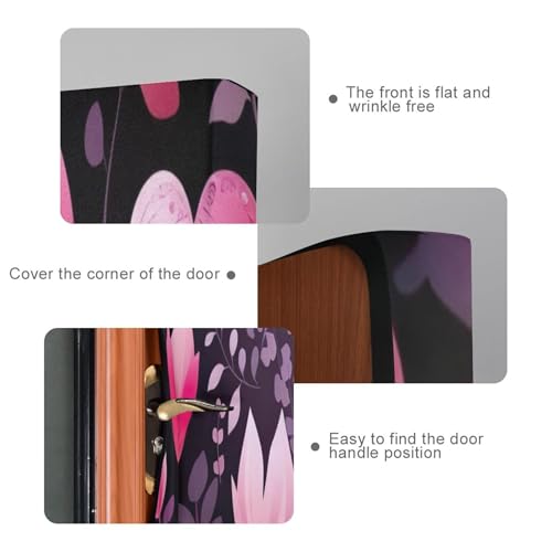 Housse de porte de Saint Valentin grand format pour décor de fête