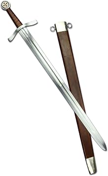 Knights Templar Arming Sword - Deepeeka - Standard Grade