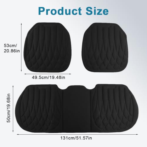 Image of STHIRA Car Seat Cushion Set Breathable Non Slip Seat Covers for Cars