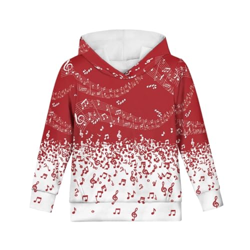 GLUDEAR Boys Girls 3D Print Ugly Christmas Pullover Hoodies Hooded Sweatshirts with Pocket Age 4-15