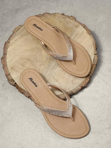 Image of Bata Women's Slippers Stylish, Comfortable Lightweight Everyday Footwear