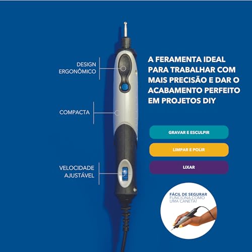 Dremel Stylo+ Multiferramenta com 6 marcadores BIC multiuso