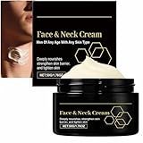 Anti-Aging-Feuchtigkeitscreme für Gesicht und Hals für Männer...