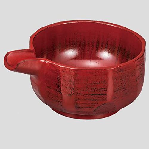 山中漆器 片口 大はつり 根来塗 No.4