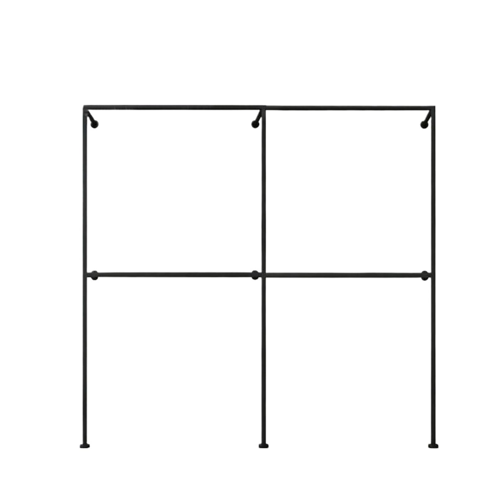 CFY652 Clothing Store Hanging Clothes Rack, Bedroom Double-layer Storage Clothes Hangers(Small)
