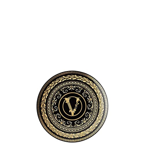 Versace - Virtus Gala Black Piatto Piano 17Cm 19335-403729-10217