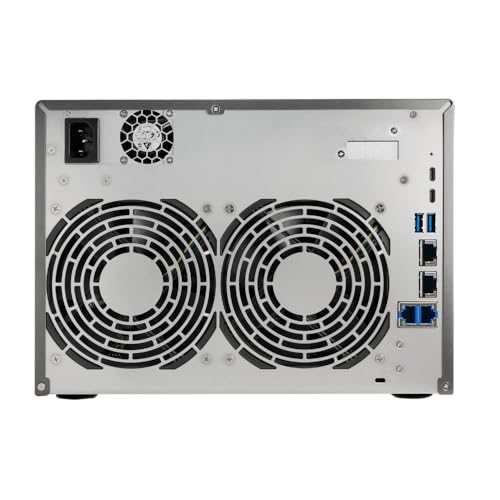 Image of Asustor Lockerstor 8 Gen3 AS6808T 8 Bay NAS Network Storage, AMD Ryzen Quad-Core 2.3 GHz, 16GB RAM ECC DDR5, 4 M.2 NVMe Slots, Dual 5GbE & Dual 10GbE Port, USB4 Type-C, Network Attached Storage