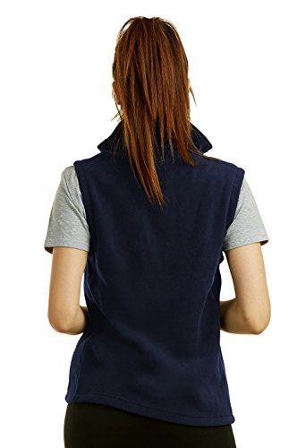 Women's Polar Fleece Full Zip Up Winter Vest2