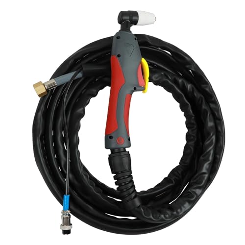 EDEDE Soldador, Antorcha de Corte por Plasma PT31, Pistola de soldar 40A con Cortador de Plasma de 5M y 16 pies, antorcha de Corte LGK40 CUT40