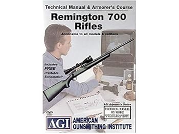DVD Remington 700 Rifles Armorer's Course Book